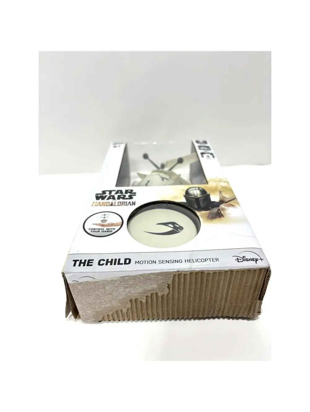 Star Wars The Mandalorian Small Hand Hovering Toy for Kids, New, Box Damaged
